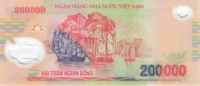 Vietnam p123m 200000 Dong 2022